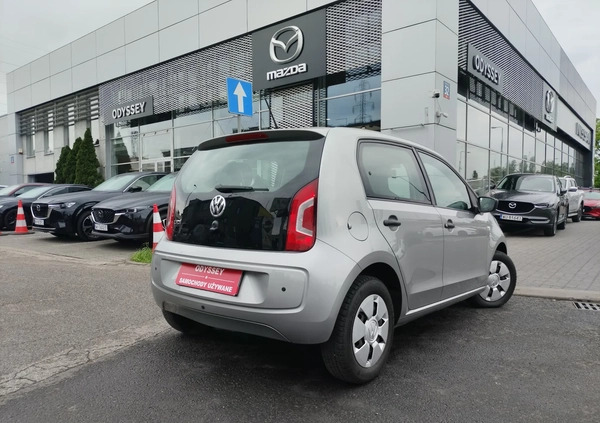 Volkswagen up! cena 26900 przebieg: 56416, rok produkcji 2014 z Braniewo małe 106